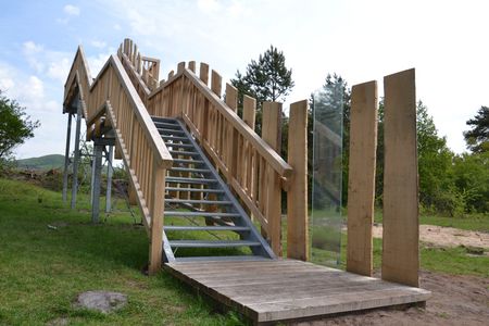 Aussichtsturm auf dem Dünenpfad Augustdorf-Rundwanderweg, Foto: Kreis Lippe 