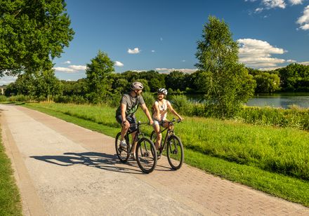 Radfahren in Bielefeld am Obersee - Teutoburger Wald